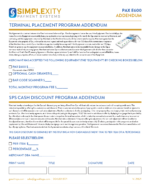 PAX E600 Addendum