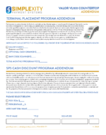 Valor VL100 Addendum